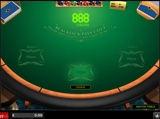 Classic Blackjack de Dragonfish en 888 Casino